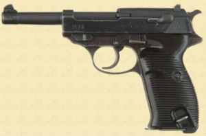 Pistola Walther P-38 de fabricação Mauser durante a II Guerra