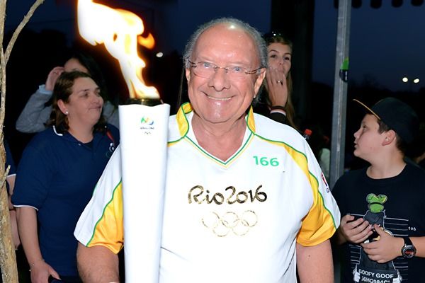 Tocha Olímpica dos Jogos Olímpicos Rio 2016.